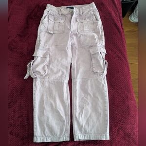Aeropostale Light Purple Utility Cargo Pants